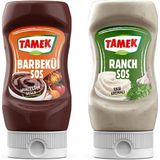 Tamek Barbekü ve Ranch Sos 2li - 220 gr