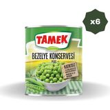 Tamek Bezelye No:3 830GR - (6 Adet) - 830 gr