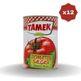 TAMEK Domates Salçası 425 Gr - (12 Adet)