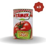 TAMEK Domates Salçası 425 Gr - (3 Adet)
