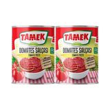 TAMEK Domates Salçası 830 gr Türkiye Menşeli Organik Lezzetli Salça İki Adet