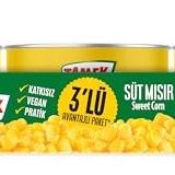 TAMEK KONSERVE MISIR 210 g x 3 Adet