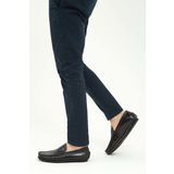 Tamer Tanca 01 20-875 SK22/23 Siyah Erkek Deri Drıver Ayakkabı
