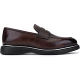 Tamer Tanca 1157 45-03 Erkek Hakiki Deri Kahverengi Loafer Ayakkabı