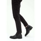 Tamer Tanca 183 22106 SK21/22 Siyah Erkek Deri Casual Bot