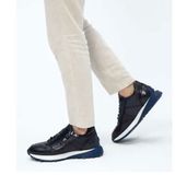 Tamer Tanca 383 5454 ERK Y23 Lacivert Deri Erkek Spor Ayakkabı