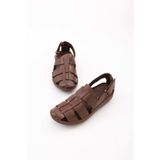 Tamer Tanca 537 449 Kahverengi Erkek Günlük Sandalet