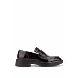 Tamer Tanca 987 281 Erkek Hakiki Deri Bordo Loafer Ayakkabı