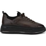 Tamer Tanca Erkek Deri Kahverengi Sneakers & Spor Ayakkabı 381 20550 Erk Ayk SK24-25 Kahve Anl