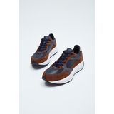 Tamer Tanca Erkek Deri Sneakers & Spor Ayakkabı 698 1053-4 Erk Ayk SK23/24 - Taba