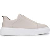 Tamer Tanca Erkek Hakiki Deri Bej Floter Sneakers & Spor Ayakkabı 1163 2526 Erk Ayk Y26 Bej Fltr - Bej Flotter