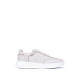 Tamer Tanca Erkek Hakiki Deri Bej Sneakers & Spor Ayakkabı 04 3508 ERK AYK SK24-25 BEJ
