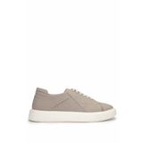 Tamer Tanca Erkek Hakiki Deri Bej Sneakers & Spor Ayakkabı 1093 1335 ERK AYK Y25 BEJ FLTR