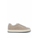 Tamer Tanca Erkek Hakiki Deri Bej Süet Sneakers & Spor Ayakkabı 1093 0046 ERK AYK Y25 BEJ SUET