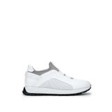 Tamer Tanca Erkek Hakiki Deri Beyaz Sneakers & Spor Ayakkabı 383 6094 ERK AYK Y24 BEYAZ SLVR