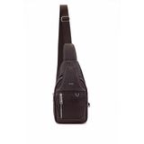 Tamer Tanca Erkek Hakiki Deri Kahverengi Body Bag Çanta 1012 230204 ERK CNT SK25-26 KAHVE FLTR