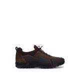 Tamer Tanca Erkek Hakiki Deri Kahverengi Nubuk Sneakers & Spor Ayakkabı 381 10312 ERK AYK SK25-26 KAHVE NBK