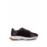 Tamer Tanca Erkek Hakiki Deri Kahverengi Sneakers & Spor Ayakkabı 1092 22221 ERK AYK Y25 KAHVE DR/SUET ORGU