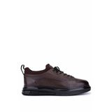 Tamer Tanca Erkek Hakiki Deri Kahverengi Sneakers & Spor Ayakkabı 1145 20548 ERK AYK Y26 KAHVE ANL
