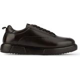 Tamer Tanca Erkek Hakiki Deri Kahverengi Sneakers & Spor Ayakkabı 1163 1756 Erk Ayk SK26-27 Kahve