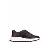 Tamer Tanca Erkek Hakiki Deri Kahverengi Sneakers & Spor Ayakkabı 222 70113 ERK AYK SK25-26 KAHVE