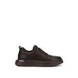 Tamer Tanca Erkek Hakiki Deri Kahverengi Sneakers & Spor Ayakkabı 298 2850-6E01 ERK AYK SK25-26 KAHVE DR