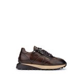 Tamer Tanca Erkek Hakiki Deri Kahverengi Sneakers & Spor Ayakkabı 383 5454 ERK AYK Y23 KAHVE/SILVER