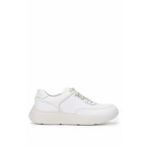 Tamer Tanca Erkek Hakiki Deri Kırık Beyaz Sneakers & Spor Ayakkabı 298 2893-2530 ERK AYK Y25 K.BEYAZ