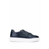 Tamer Tanca Erkek Hakiki Deri Lacivert Sneakers & Spor Ayakkabı 1093 054 ERK AYK Y25 LACI ALK