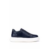 Tamer Tanca Erkek Hakiki Deri Lacivert Sneakers & Spor Ayakkabı 966 A702 ERK AYK SK25-26 LACIVERT