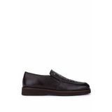 Tamer Tanca Erkek Hakiki Deri Loafer Ayakkabı 1008 3502 ERK AYK SK25-26 KAHVE DR/YLN