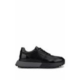 Tamer Tanca Erkek Hakiki Deri Siyah Açma Sneakers & Spor Ayakkabı 298 3229-2665 ERK AYK SK25-26 SYH ACMA/SYH ATLS