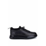 Tamer Tanca Erkek Hakiki Deri Siyah Analin Sneakers & Spor Ayakkabı 1145 20548 ERK AYK Y26 SIYAH ANL