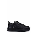 Tamer Tanca Erkek Hakiki Deri Siyah Deri Sneakers & Spor Ayakkabı 352 23141 Erk Ayk SK25-26 Sıyah Dr