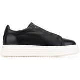Tamer Tanca Erkek Hakiki Deri Siyah Floter Sneakers & Spor Ayakkabı 04 1144 Erk Ayk Y26 Sıyah Fltr