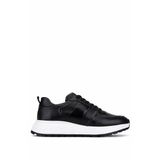 Tamer Tanca Erkek Hakiki Deri Siyah Sneakers & Spor Ayakkabı 222 70113 ERK AYK SK25-26 SIYAH