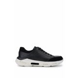 Tamer Tanca Erkek Hakiki Deri Siyah Sneakers & Spor Ayakkabı 298 2931-2526 ERK AYK Y25 SYH NBK/SYH DR
