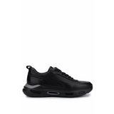 Tamer Tanca Erkek Hakiki Deri Siyah Sneakers & Spor Ayakkabı 298 2932-2526 ERK AYK Y25 SIYAH