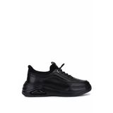 Tamer Tanca Erkek Hakiki Deri Siyah Sneakers & Spor Ayakkabı 298 3138-2527 ERK AYK SK25-26 SIYAH ATLAS
