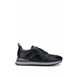 Tamer Tanca Erkek Hakiki Deri Siyah Sneakers & Spor Ayakkabı 383 5960 ERK AYK SK24-25 SIYAH SLVR