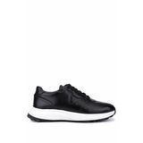 Tamer Tanca Erkek Hakiki Deri Siyah Sneakers & Spor Ayakkabı 864 1082 ERK AYK SK25-26 SIYAH