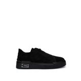 Tamer Tanca Erkek Hakiki Deri Siyah Süet Sneakers & Spor Ayakkabı