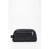 Tamer Tanca Erkek Hakiki Deri Siyah Tıraş Çantası 995 230210 Erk Canta Sk23/24 Siyah