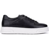 Tamer Tanca Erkek Hakiki Deri Siyah/beyaz Sneakers & Spor Ayakkabı 537 3817 Erk Ayk SK25-26 Sıyah/beyaz Tbn - Siyah - Beyaz