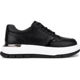 Tamer Tanca Erkek Hakiki Deri Sneakers & Spor Ayakkabı 298 3228-2605 Erk Ayk SK25-26 Syh Atls/syh Gutı - Siyah