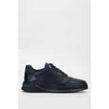 Tamer Tanca Erkek Hakiki Deri Sneakers & Spor Ayakkabı 381 18626 Erk Ayk SK23/24 - Lacivert