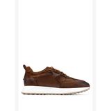 Tamer Tanca Erkek Hakiki Deri Taba Süet Sneakers & Spor Ayakkabı