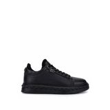 Tamer Tanca Erkek Siyah Deri Sneakers & Spor Ayakkabı 352 23105 ERK AYK SK25-26 SIYAH DR