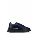 Tamer Tanca Erkek Suni Deri Lacivert Sneakers & Spor Ayakkabı 804 642 ERK AYK SK22/23 LACIVERT