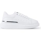Tamer Tanca Erkek Vegan Sneakers Beyaz Renk Düz Tabanlı Spor Ayakkabı 804 642 Erk Ayk SK22/23